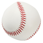 Trade Shop Traesio-set 2 Palle Da Baseball In Cuoio Cucito Coppia Palline Palla Ball Regolamentari -