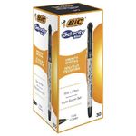 BIC CEL1010266 penna gel Penna in gel con cappuccio Fine Nero 30 pz