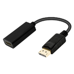 Ewent EC1456 cavo e adattatore video 0,15 m DisplayPort HDMI tipo A (Standard) Nero