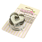 GP & ME GPP820041 Tagliabiscotti con Estrattore 4 Forme Dolcetteria, Acciaio, Grigio, 5x5x3.5 cm