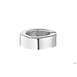 CERUTTI INOX SRL UNINOMINALE CENICERINO Rotondo in Acciaio Inossidabile 10 CM al 3,5 11 Raccoglitori, Multicolore, Único