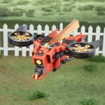 Hasbro Transformers EarthSpark - Deluxe Class, action figure di Twitch terrestre da 12,5 cm