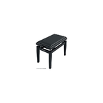 Quiklok PB-100 BK L Panca per Pianoforte Nero Lucido