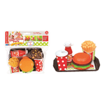 Rs Toys VASSOIO FAST FOOD DA 6 PZ IN BUSTA - 10531