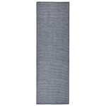 Tappeto da Esterni a Tessitura Piatta 80x250 cm Blu