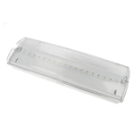 Plafoniera LED da Soffitto 3W con Sistema di Emergenza Inclusa, Bianco Freddo Ip65 Interno Esterno