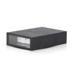 V-TAC Applique Lampada LED da Muro Rettangolare 4W Colore Nero IP65 Esterno Up-Down SKU-8561 (BIANCO FREDDO 6500K)