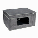 Cleafe-box Scatola Salvaspazio Portatutto Contenitore Organizer 50x30x20cm 69700 -