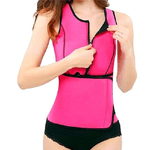 Trade Shop Traesio-canotta Snellente Cami Hot Shapers Fascia Instant Training Maglia Dimagrante -    Xl