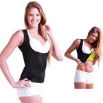 Trade Shop Traesio-canotta Donna Fitness Hot Shapers Palestra Neotex Pancia Piatta Perdi Peso -    S