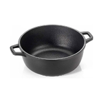 Casseruola con 2 manici cm.16 Linea Nera