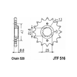 Jt JTF516.16RB Pignone 516 Z16Rb ammortizzato