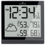 Marathon Ba030016 Stazione Meteo con 3 Sensori ed Orologio Radiocontrollato