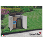 Garofalo Box Portattrezzi Garden Evo 100 Litri Beige 131x88x133 cm