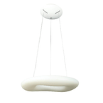 LEDLUX Lampada Led A Sospensione Moderno Circolare CCT Diametro 600mm 38W Dimmerabile Telecomando 3 In 1 SKU-3959