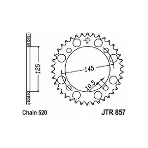 Jt JTR857.45ZBK Corona 857 Z45Zbk