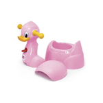 Okbaby Vasino Quack per Bambini con Seduta Ergonomica a Forma di Papera Rosa