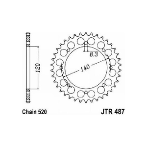 Jt JTR487.43ZBK Corona 487 Z43Zbk