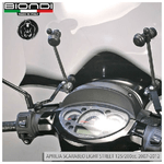 Biondi 8500646 Kit attacchi parabrezza Aprilia Scarabeo 125- 200 Light