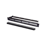 Wp Europe Pannello 1U con 24 Rj45u Cat.6a Nero