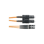 Panduit 10m OS1/OS2 LC - SC cavo a fibre ottiche OS1/OS2 Giallo