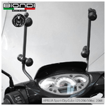 Biondi 8500616 Kit attacchi parabrezza Aprilia Sport City Cube 125-200-30