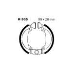 EBC H335 Ganasce Honda Pxr 50