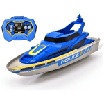 Dickie RC Police Boat 2.4 GHz RTR