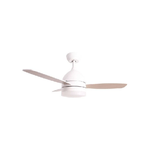 Perenz 7113 B IR Ventilatore da Soffitto Bianco e Legno