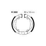 EBC H322 Ganasce Ktm Sx 50 02-