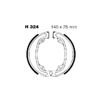 EBC H324 Ganasce Honda Cr125 R
