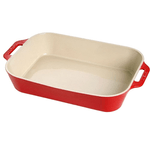 Staub Pirofila in Ceramica Rosso Ciliegia 34x24cm