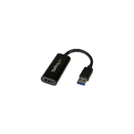 Adattatore Usb 3.0-Hdmi M/F Bk Con Cavo Adj