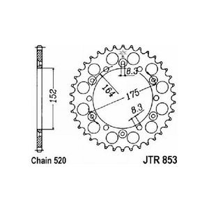 Jt JTR853.40ZBK Corona 853 Z40Zbk
