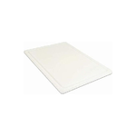 Bisetti Tagliere Bar con Scanalature Bianco 35x25x1.5cm