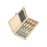 Kirschen Set Scalpelli 1141 HK 4 Pezzi in Cassetta di Legno