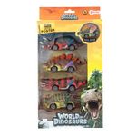 Toi-Toys Auto R-Carica Dinosauro 6cm 4 Pezzi