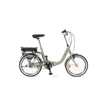 i-Bike Fold Green Bicicletta Elettrica a Pedalata Assistita Pieghevole Unisex Adulto Verde