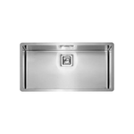 Lavello PYPER 85X45X25 1 vasca ACCIAIO INOX INCASSO SLIM