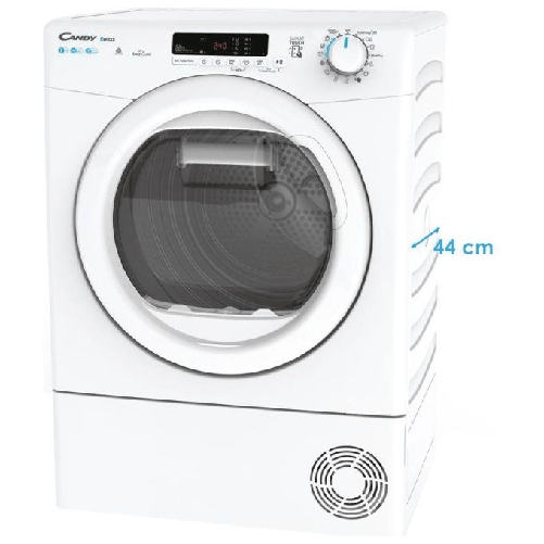 Candy-Slim-Smart-CR4-H7A1DE-S-asciugatrice-Libera-installazione-Caricamento-frontale-7-kg-A--Bianco