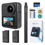 Kandao QooCam 3 360° Action Camera Travel Combo