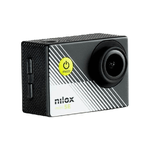 Nilox Action Cam Mini-SE 4K WiFi con Risoluzione 4K-30 fps Stabilizzatore Elettronico Schermo 2'' LCD