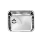 Lavello CINZIA SOTTOTOP 50X40 R90  1 vasca ACCIAIO INOX