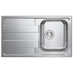 CM 015723DCSSP Serie Levante 3'' Lavello Acciaio inox Satinato da incasso Gocciolatoio a Sinistra