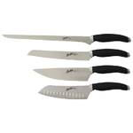 Berkel Teknica Coltello da Cucina Nero Set da Chef 4 Pezzi