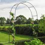 HI Arco da Giardino per Rose 140x38x240 cm in Acciaio