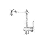 Miscelatore ACQUAMIX 9209 canna girevole stile antico e leva in ceramica