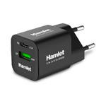 Hamlet Alimentatore da Parete Gan 30W  QC 18W