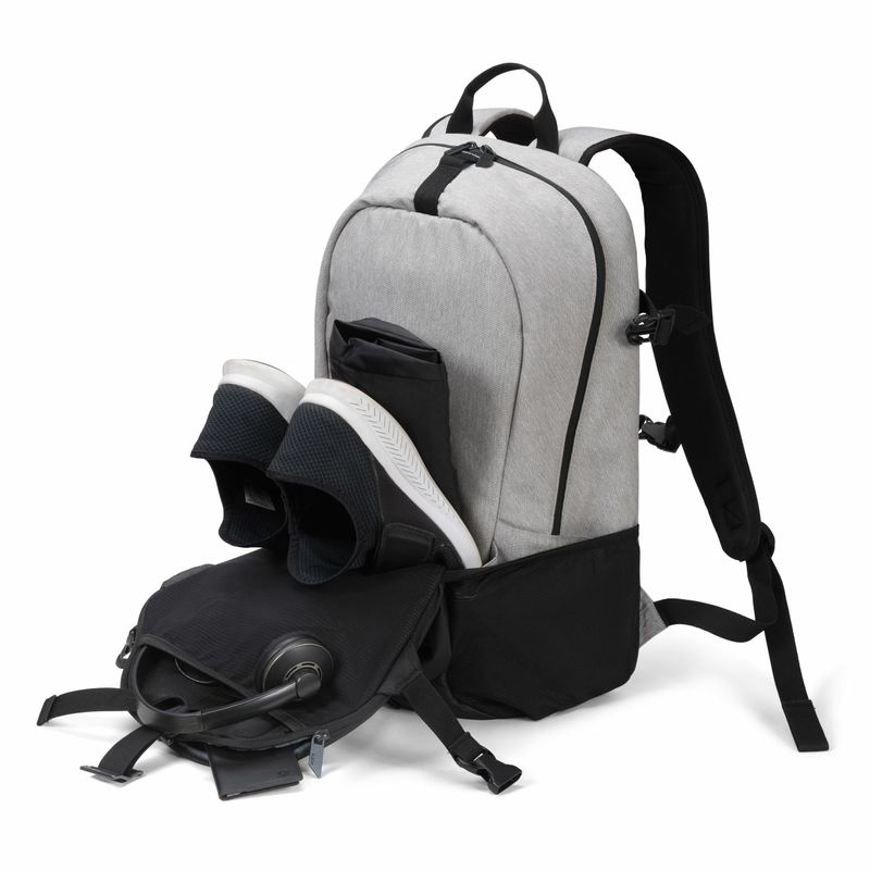 DICOTA-GO-396-cm--15.6--Zaino-Grigio--DICOTA-BACKPACK-GO---13-15.6IN-LIGHT-GREY-