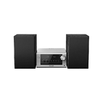 Panasonic SC-PM704EG-S Sistema micro HiFi con 80 W CD Bluetooth DAB argento